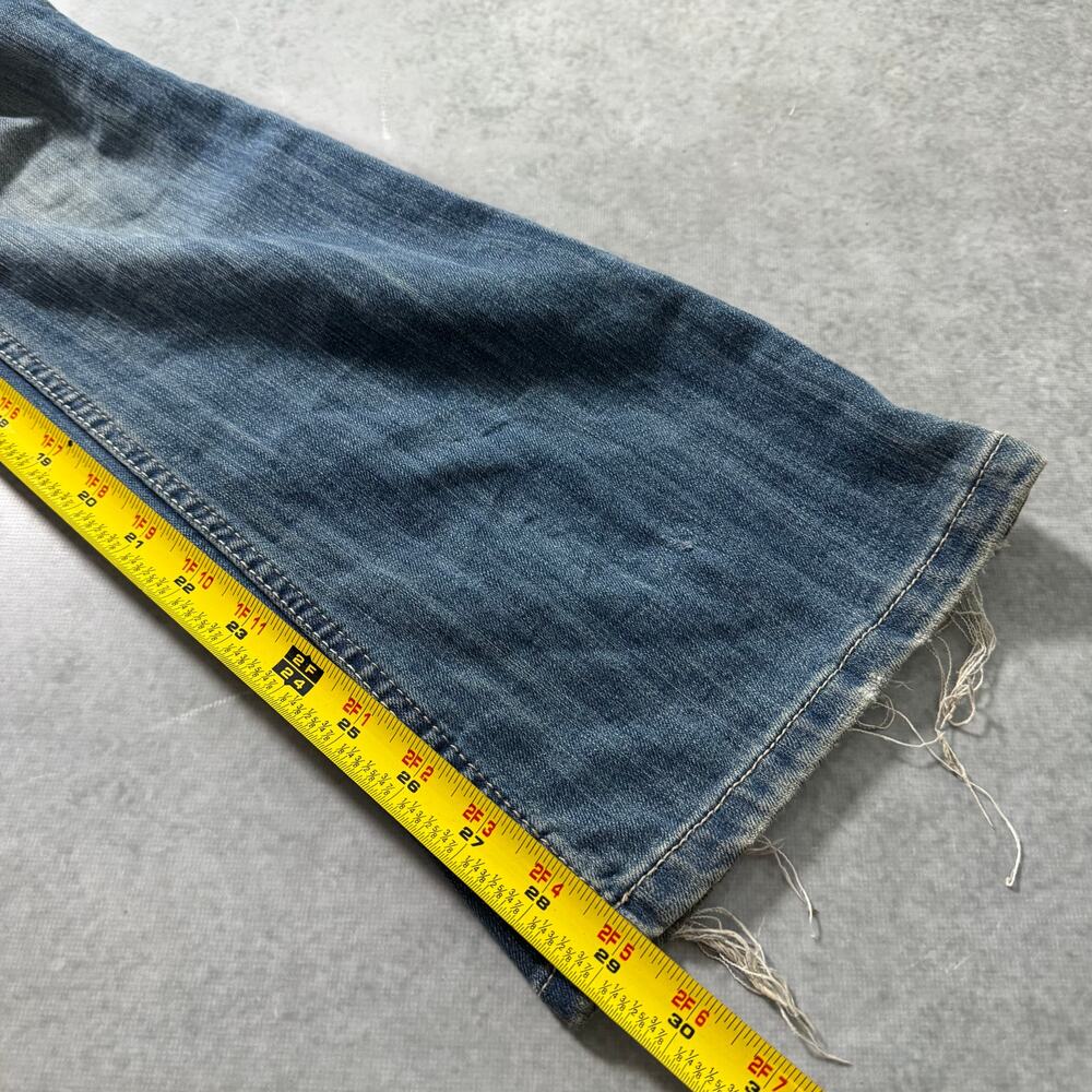 Refuge Low Rise Bell Bottom Flare Jeans Blue Womens Juniors - Size: 3S - Picture 8 of 11